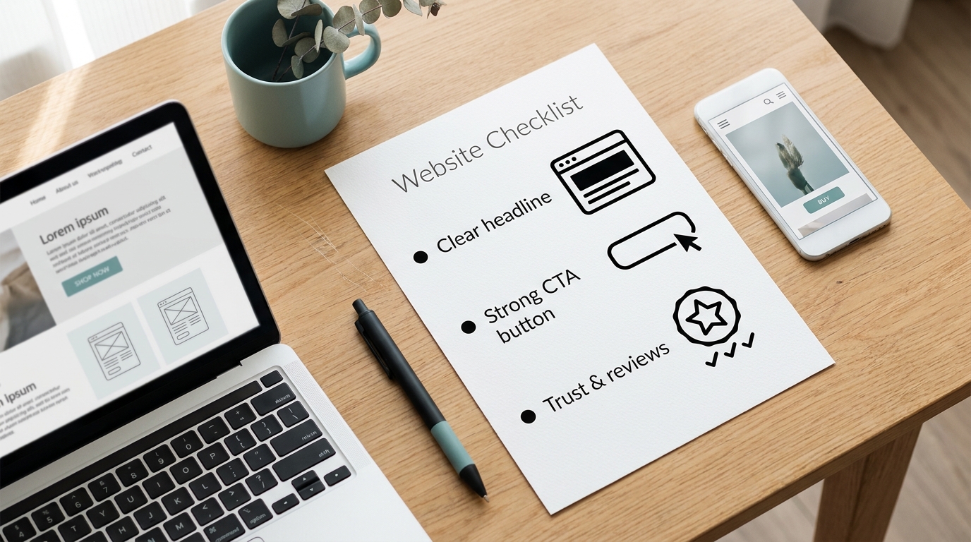if you only fix three things on your website